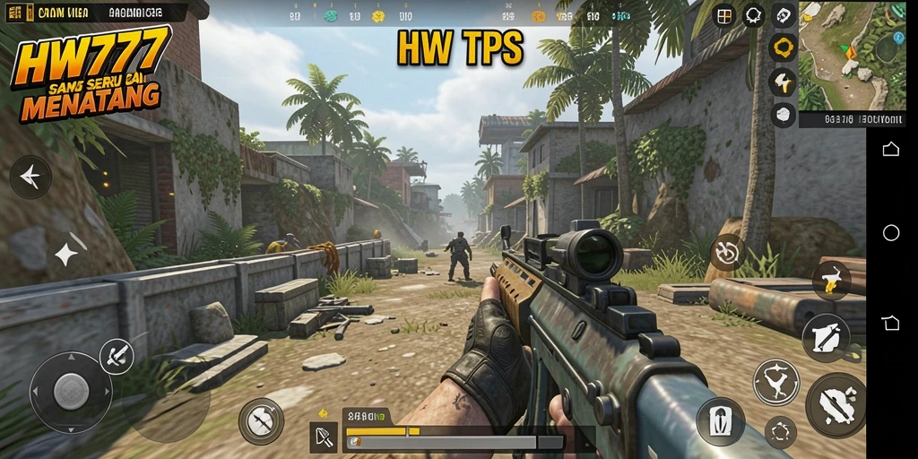Tampilan gameplay HW777 yang seru dan mendebarkan.