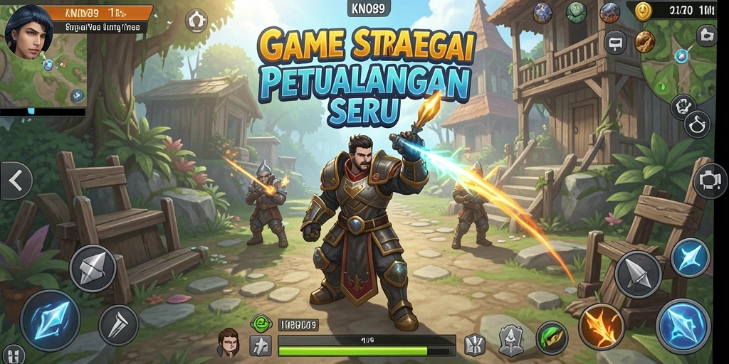 Tangkapan layar menampilkan aksi gameplay KNO89 yang mendebarkan.