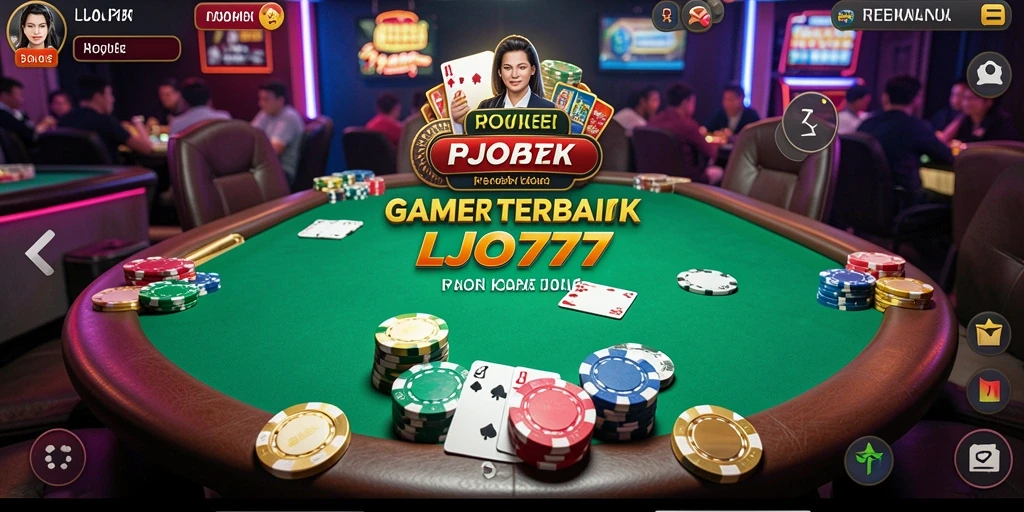 Gameplay seru LJO777 yang menampilkan aksi Poker menarik.