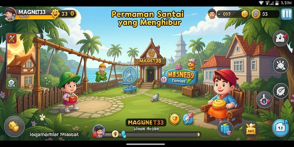 Tangkapan layar gameplay MAGNET33 yang menyenangkan dan penuh tantangan.