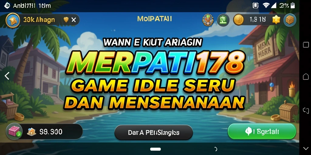 Tampilan gameplay MERPATI178 dengan elemen Idle yang menarik.