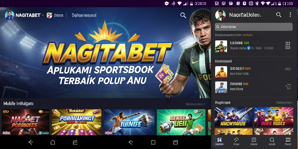 Tampilan gameplay NAGITABET yang menarik pada taruhan olahraga.