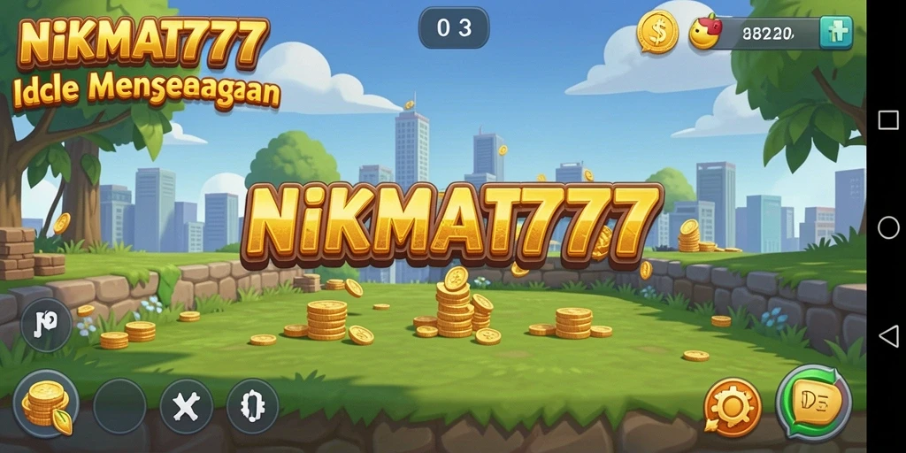 Screenshot permainan NIKMAT777 memperlihatkan aktivitas gameplay Idle yang mengasyikkan.