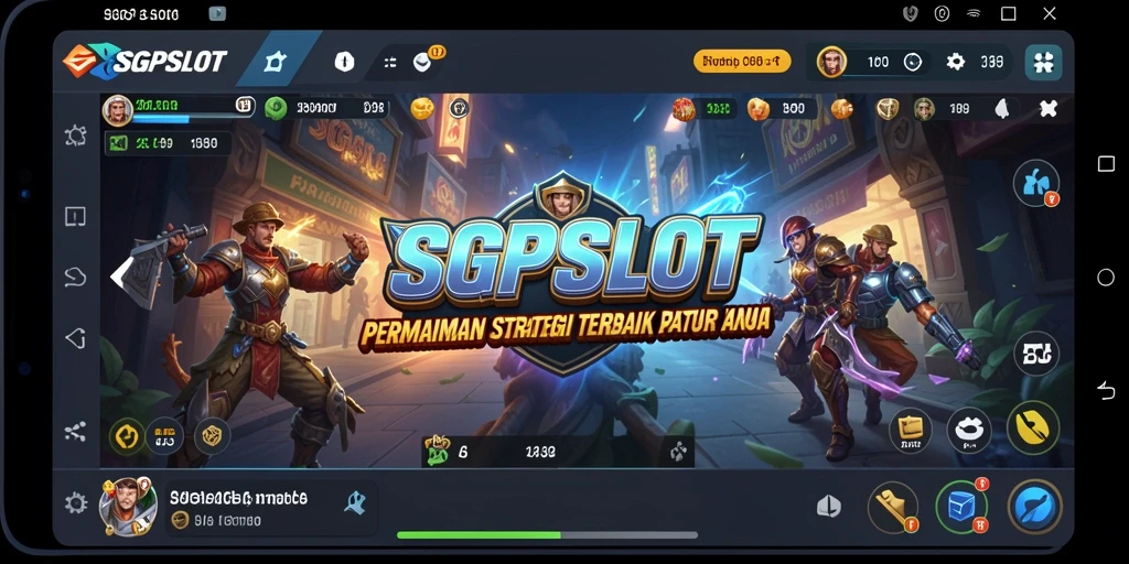 Tampilan gameplay SGPSLOT dengan strategi yang mendebarkan.