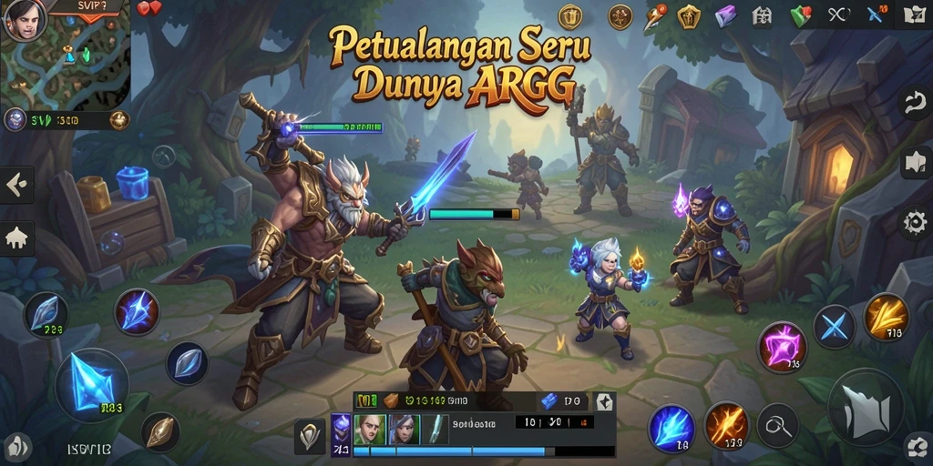Screenshot gameplay SVIP13 yang penuh aksi dan petualangan.